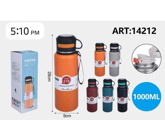 Bouteille thermos en acier inoxydable de 1L  ( 1000ml)