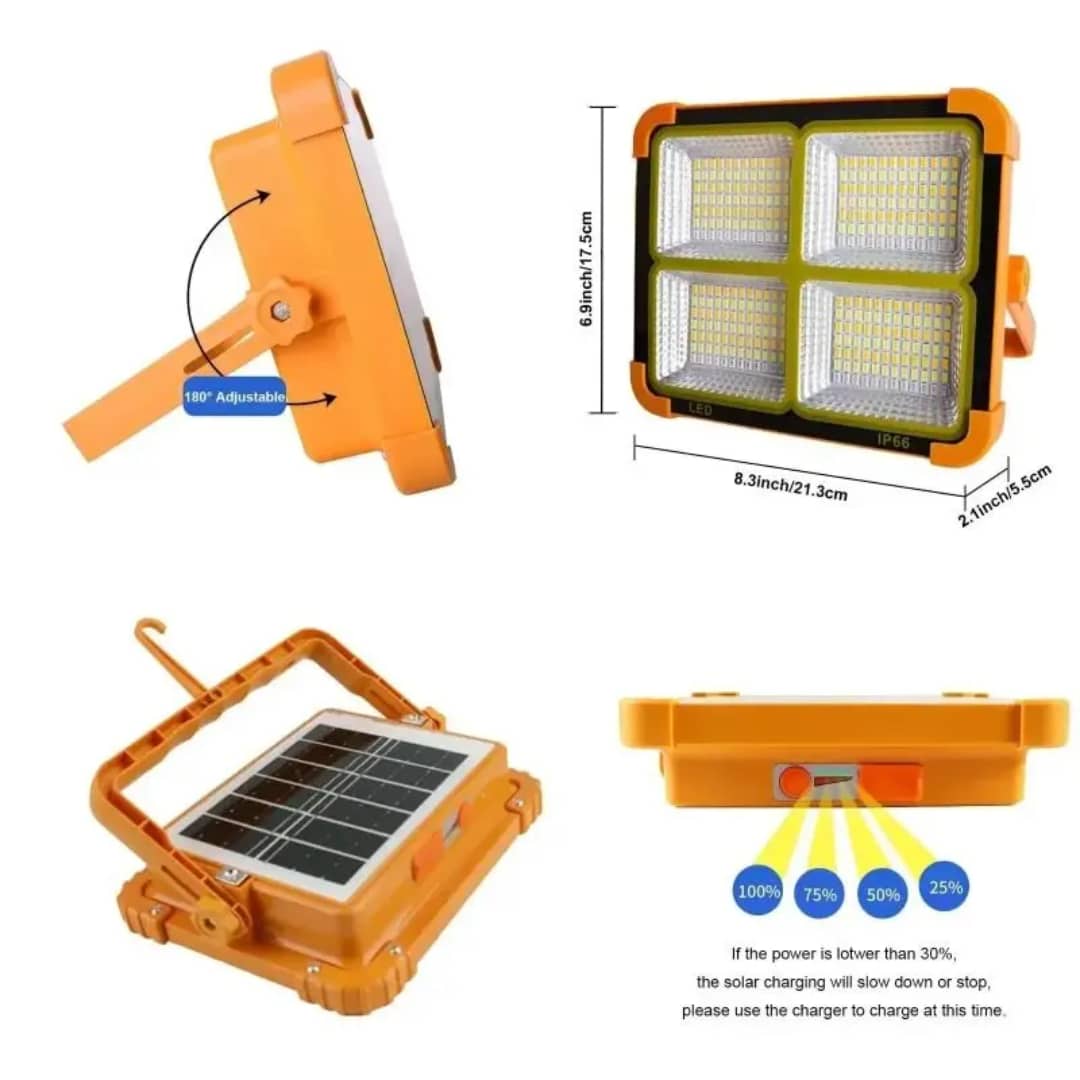 Lampe solaire rechargeable USB